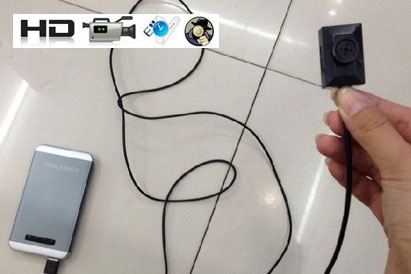 World's Smallest Spy Button Camera
